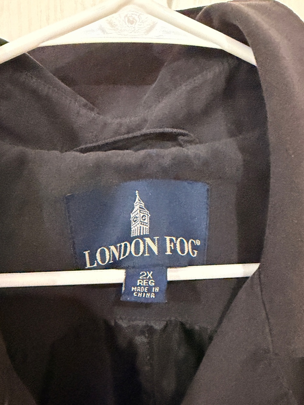 London Fog Women's Dark Gray Trench Coat - Picture 2 of 9